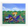Image 1 : Thomas McKnight, Fallen Night, Serigraph