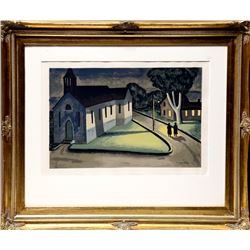 Max Arthur Cohn, Night Scene, Serigraph