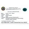 Image 2 : 7.49ct. One Oval Cut Natural Emerald