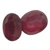 Image 1 : 10.62ctw Oval Mixed Ruby Parcel
