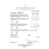 Image 3 : 1.23ctw Diamond Dangle Earrings - 14KT White Gold