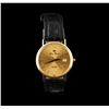 Image 1 : Lucien Piccard 14KT Yellow Gold 24787 Men's Watch