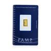 Image 1 : 1 Gram Gold Bar - Pamp Suisse Lady Fortuna 999.9 Fine Gold