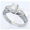 Image 2 : 1.29ctw Diamond Ring - 14KT White Gold