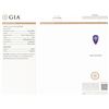 Image 5 : 14KT White Gold 7.40ct GIA Certified Tanzanite and Diamond Ring
