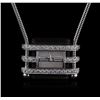 Image 2 : Van Cleef & Arpels 18KT White Gold Diamond Watch Chain Necklace
