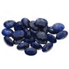 Image 1 : 13.58ctw Oval Mixed Blue Sapphire Parcel