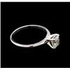 Image 2 : 1.00ct Solitaire Diamond Ring - 14KT White Gold