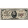 Image 1 : 1929 $20 Dollar Los Angeles CA National Currency