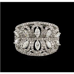 1.79ctw Diamond Ring - 14KT White Gold