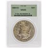 Image 1 : 1884-O PCGS MS65 Morgan Silver Dollar