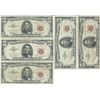 Image 3 : 1963 $5 Red Seal Bill Lot of 10