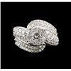Image 1 : 2.23ctw Diamond Ring - 14KT White Gold