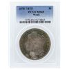 Image 1 : 1878 7/8TF PCGS MS65 Weak Morgan Silver Dollar