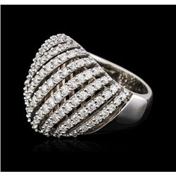 14KT White Gold 1.82ctw Diamond Ring