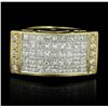 Image 3 : 18KT Yellow Gold 2.48ctw Diamond Ring