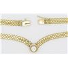 Image 4 : 0.51ct Diamond Necklace - 14KT Yellow Gold