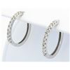 Image 3 : 0.50ctw Diamond Earrings - 14KT White Gold