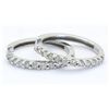 Image 5 : 0.50ctw Diamond Earrings - 14KT White Gold