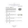 Image 3 : 3.03ctw Diamond Wedding Ring Set - 14KT White Gold