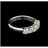 Image 2 : 1.00ctw Diamond Ring - 14KT White Gold