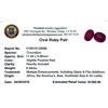 Image 2 : 9.84ctw Oval Mixed Ruby Parcel