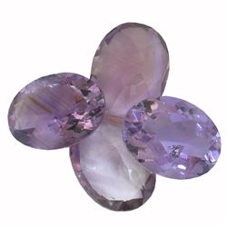 32.41ctw Oval Mixed Amethyst Parcel