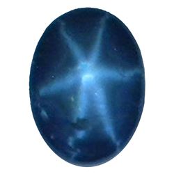 8.74ctw Cabochon Blue Star Sapphire Parcel