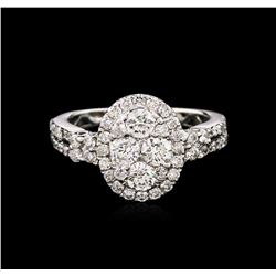 1.20ctw Diamond Ring - 14KT White Gold