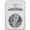 Image 1 : 1989 NGC MS69 American Silver Eagle Dollar