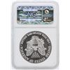 Image 2 : 1989 NGC MS69 American Silver Eagle Dollar