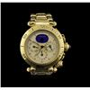 Image 1 : Cartier 18KT Yellow Gold Pasha Moon Phase & Calendar Wristwatch