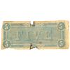 Image 2 : $5 1864 Richmond Virginia Confederate States of America Bank Note