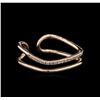 Image 2 : 0.12ctw Diamond Ring - 14KT Rose Gold