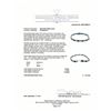 Image 4 : 12.82ctw Sapphire and Diamond Bracelet - 14KT White Gold