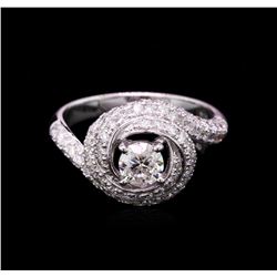 1.67ctw Diamond Ring - 14KT White Gold