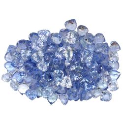 14.33ctw Round Mixed Tanzanite Parcel