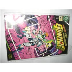 1994 NO.#4 AUGUST DC COMICS *GUNFIRE* BOOK VALUE $12.00+!! COMIC CAME OUT OF SAFE!!
