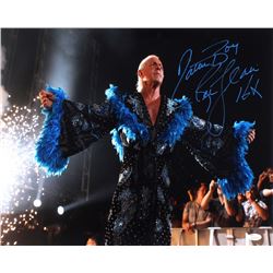 Ric Flair Signed WWE 16x20 Photo Inscribed  16x  &  Nature Boy  (JSA COA)