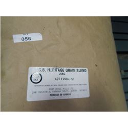 HERITAGE GRAIN BLEND - FLOUR? - FLAXSEED, RYE MEAL, FYFE & BARLEY FLAKES - 25KG BAG