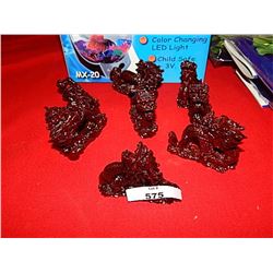 GIFT SET OF 8 DRAGONS & 8 HORSES - NEW