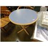 Image 1 : ROUND METAL PEDESTAL TABLE