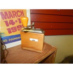 VINTAGE COFFEE BEAN GRINDER - NO WARRANTY NO GUARANTEE