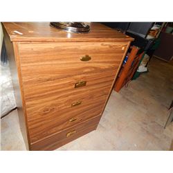 HIGH BOY DRESSER - 5 DRAWER