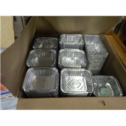LARGE CASE OF TAKEOUT CONTAINERS 100S PER BOX