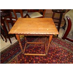 VINTAGE OLD COUNTRY BARLEY TWIST SIDE TABLE - RECTANGLE