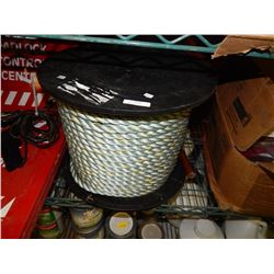 LARGE SPOOL OF NEW THICK ROPE