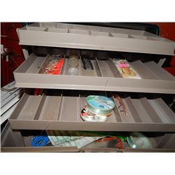 FISHING BOX AND TACKLE