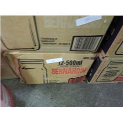 BOX OF CANNING JARS - 12-500ML