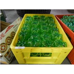 CRATE OF HOME BREW BEER BOTTLES